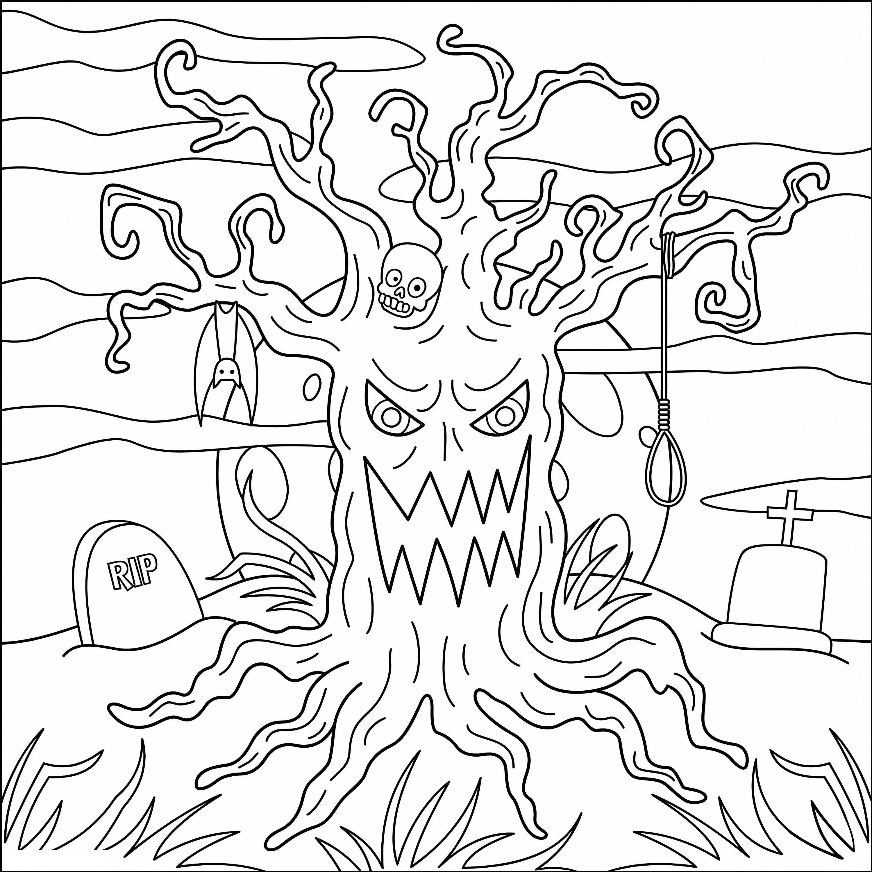 Scary Spooky Tree