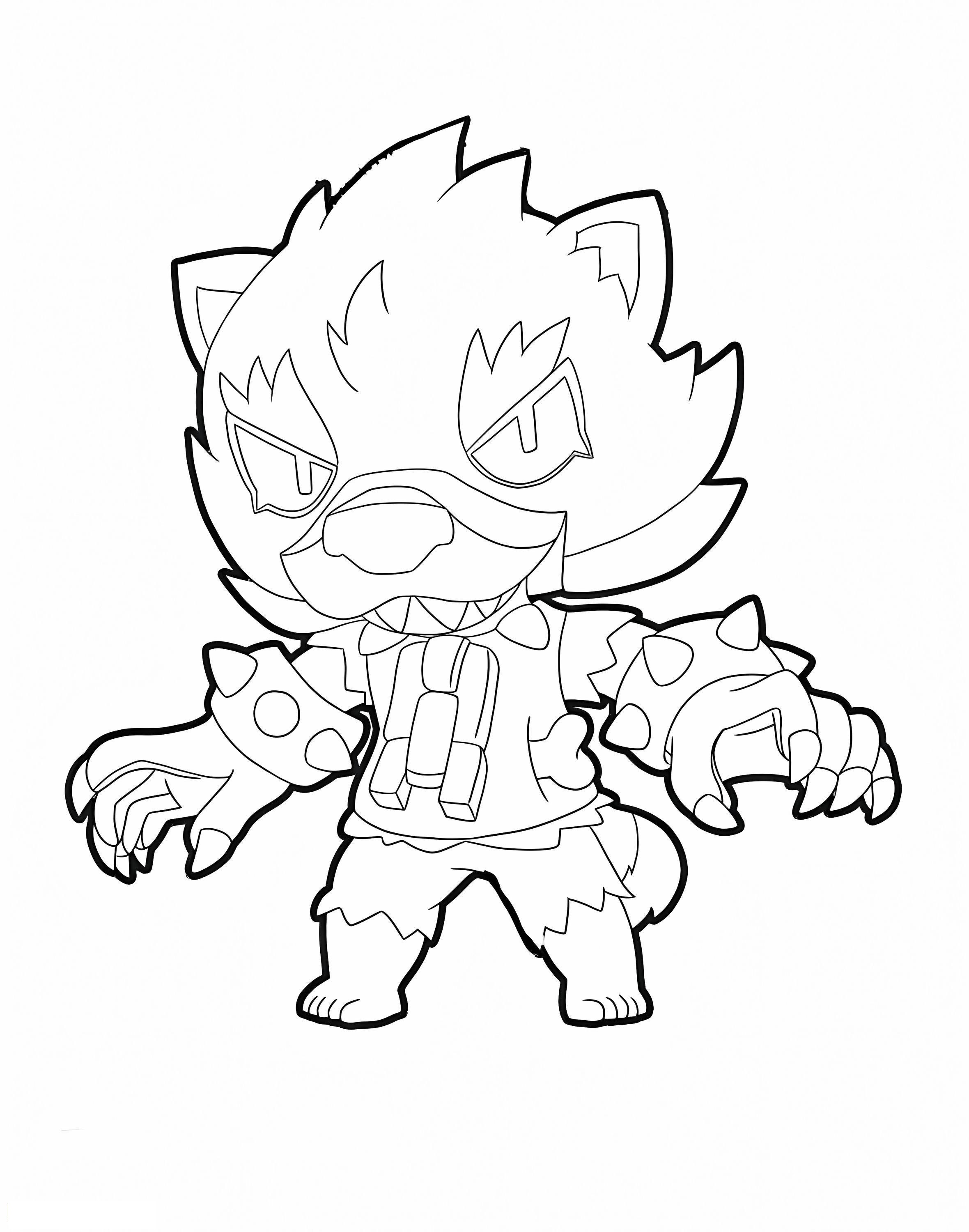 Werewolf Leon Brawl Stars