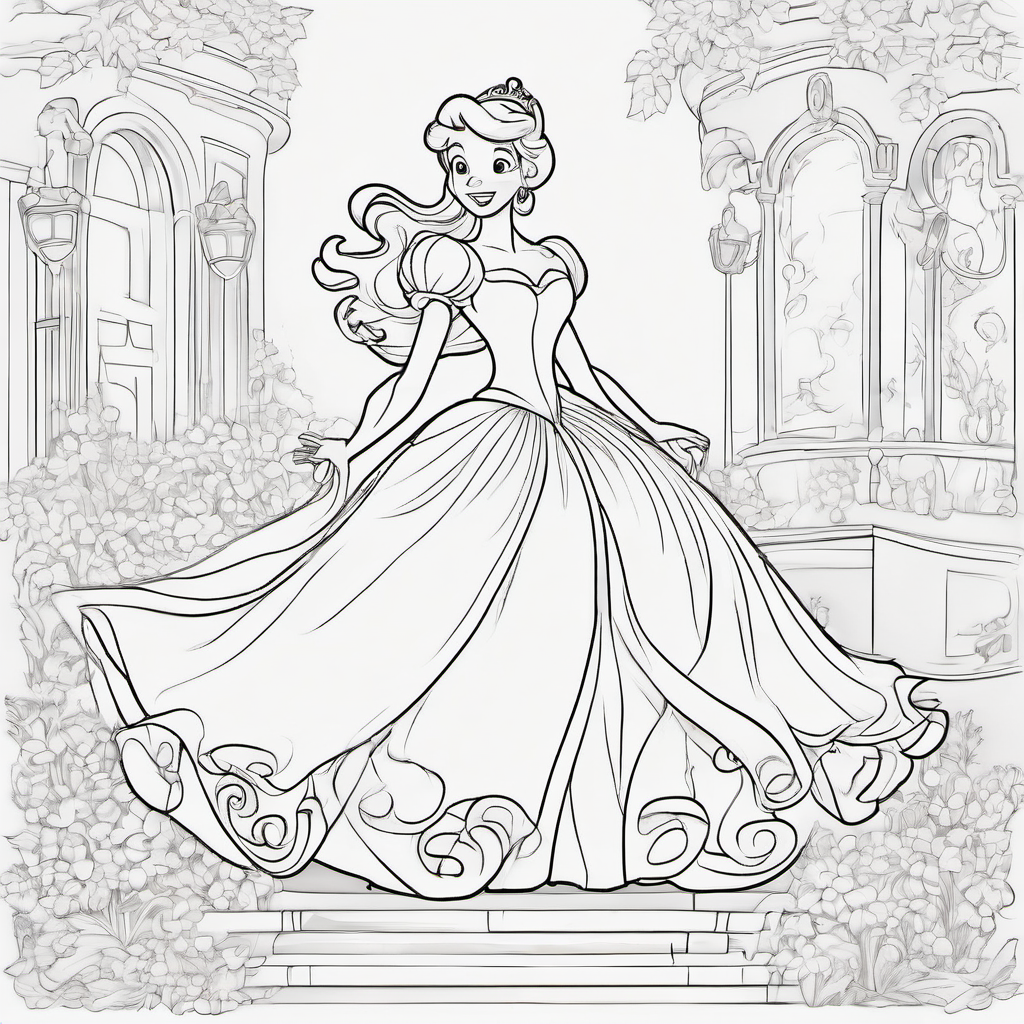Cinderella must be like a princess