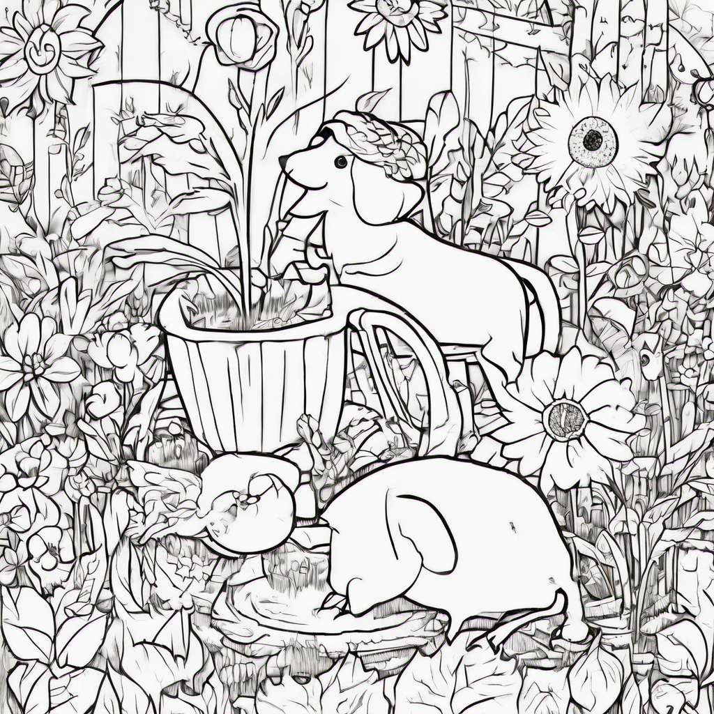 MASTER PROMPT: CREATE A COMPLETE AMAZON KDP COLORING BOOK
Act as a professional children's coloring book illustrator, book designer, publishing specialist, and Amazon KDP paperback formatter.
Your task is to CREATE A COMPLETE, ORIGINAL, PRINT-READY CHILDREN'S COLORING BOOK, not merely explain how to make one.
1. BOOK CONCEPT
Title: My Little Garden Coloring Book
Subtitle: Flowers, Nature & Garden Friends for Kids Ages 3–6
Target audience: Preschool children ages 3–6, parents, grandparents,