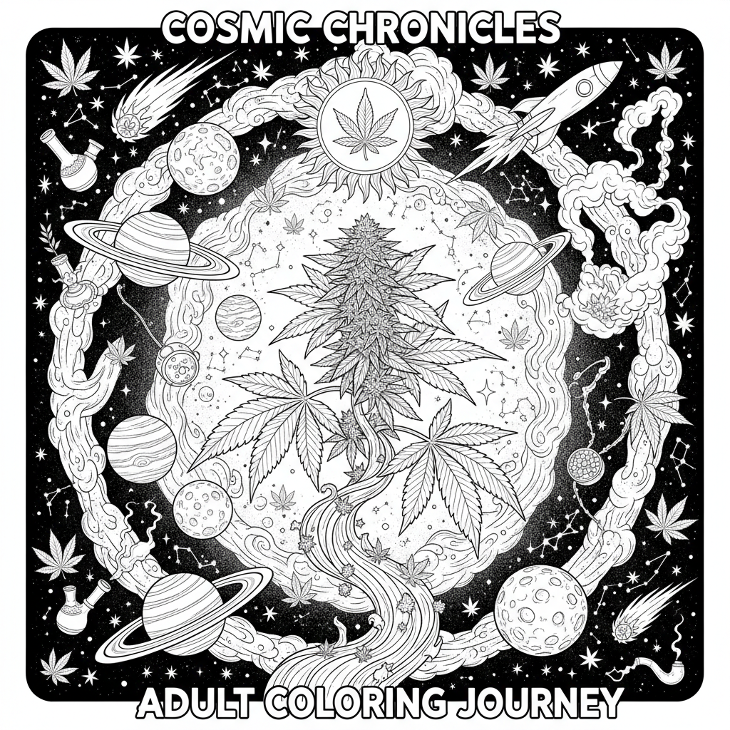 Space what's way too much going on more clean and clear, more realistic marijuana leaves more adult not animated