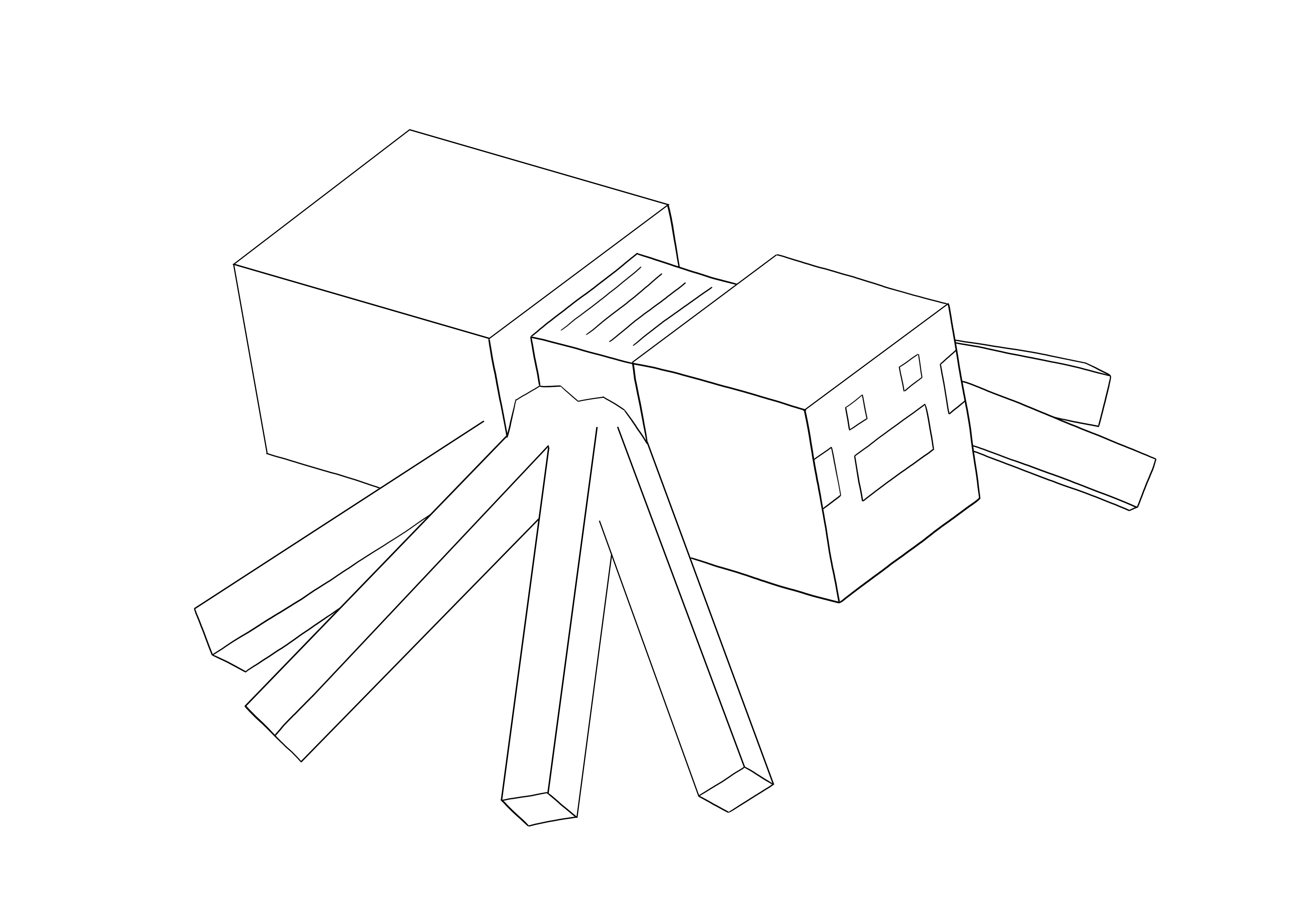 Minecraft Spider